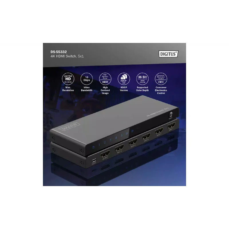 Видеокоммутатор Digitus (DS-55332)