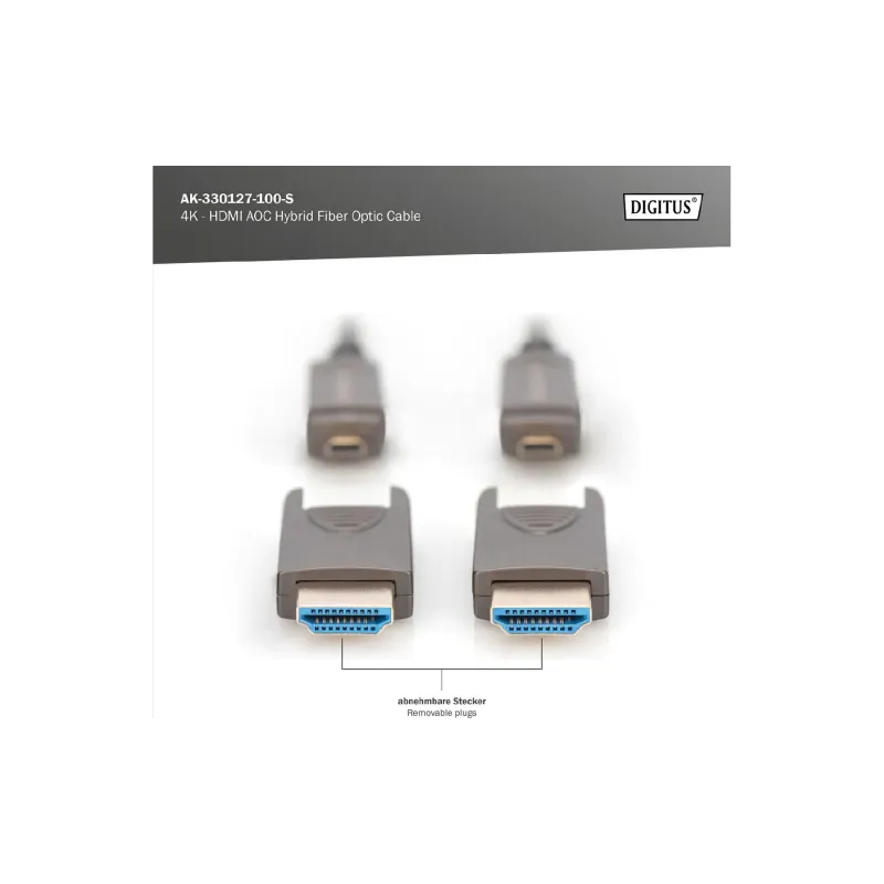 Kabel Digitus, Black (AK-330127-100-S)