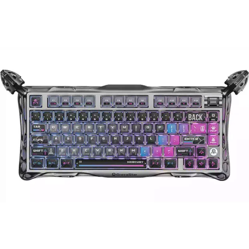 Механична клавиатура GravaStar Mercury K1, Black (GSK1PRO_CBLK)