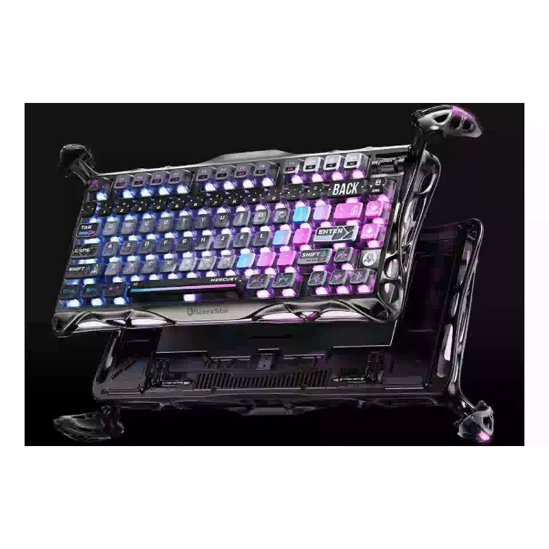 Механична клавиатура GravaStar Mercury K1, Black (GSK1PRO_CBLK)