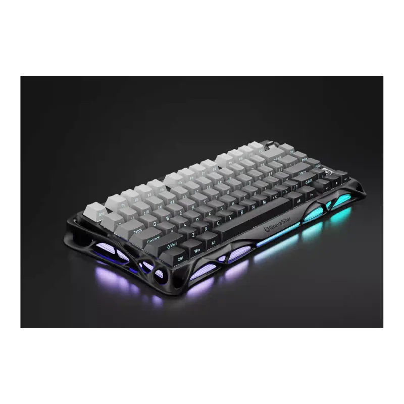 لوحة المفاتيح الميكانيكية GravaStar Mercury K1, Black (GSK1_GBLK)