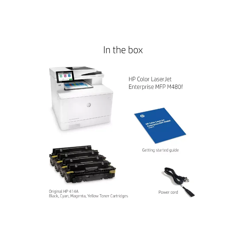 Многофункционално устройство HP Color LaserJet Enterprise M480f (3QA55A)