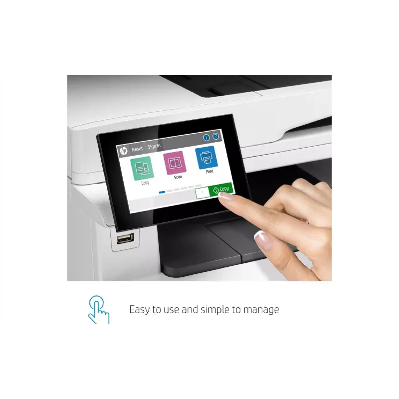 Многофункционално устройство HP Color LaserJet Enterprise M480f (3QA55A)