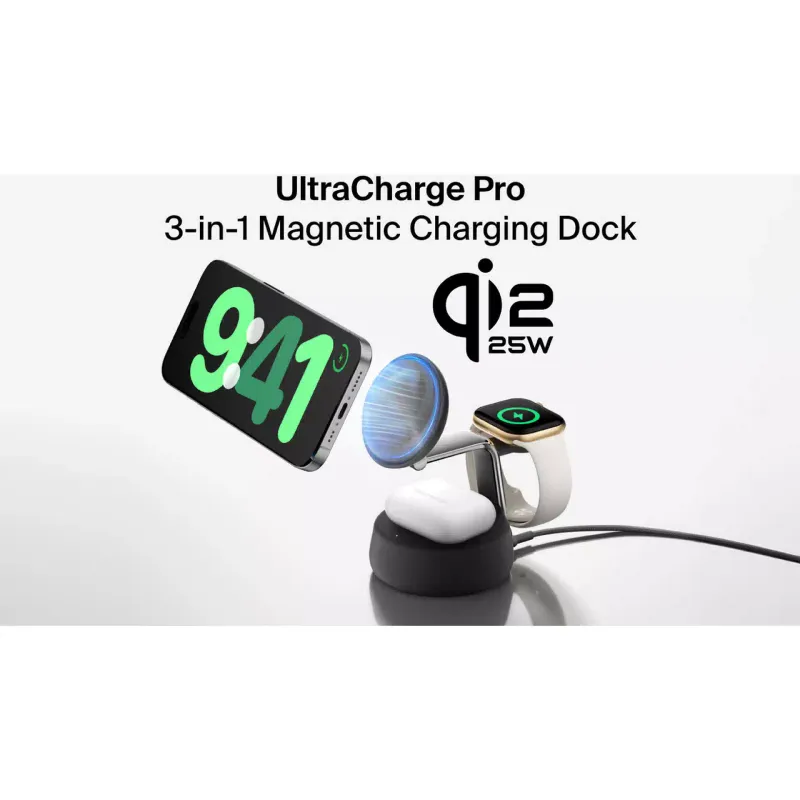 Ladegerät Belkin, Charcoal (WIZ040KQCH)