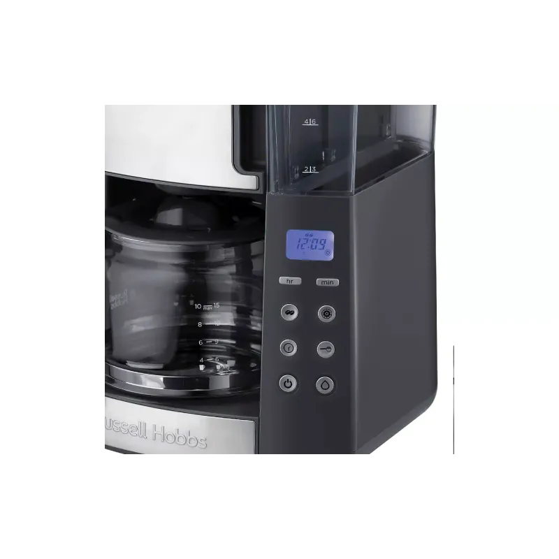 Cafeteira de gotejamento Russell Hobbs Grind and Brew, Black/Metall (25610-56)