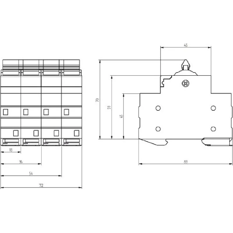 Interruptor de carga ETI (2421416)