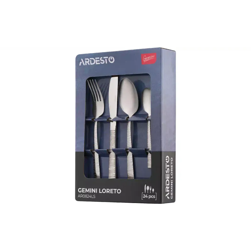Комплект прибори за хранене Ardesto Gemini Loreto (AR0824LS)