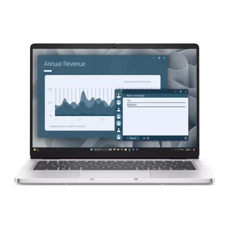 Laptop Dell Pro 14 14" FHD+ 16Gb/512Gb/U5-235U/UMA/W11Pro Silver (BTO106PC14250UA_W11P)