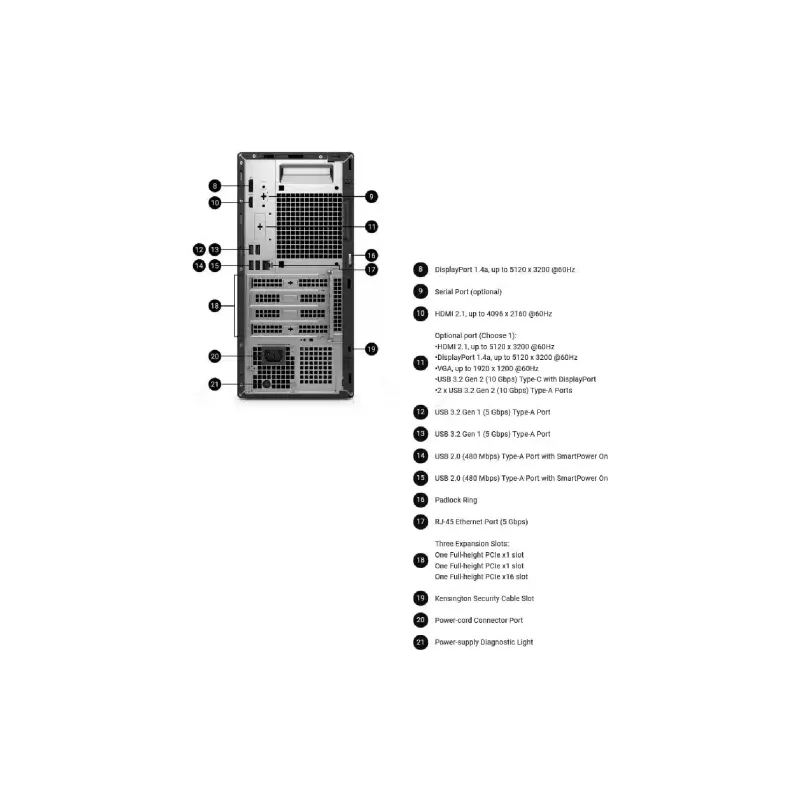 حاسوب Dell Pro (BTO010_QCT1250)