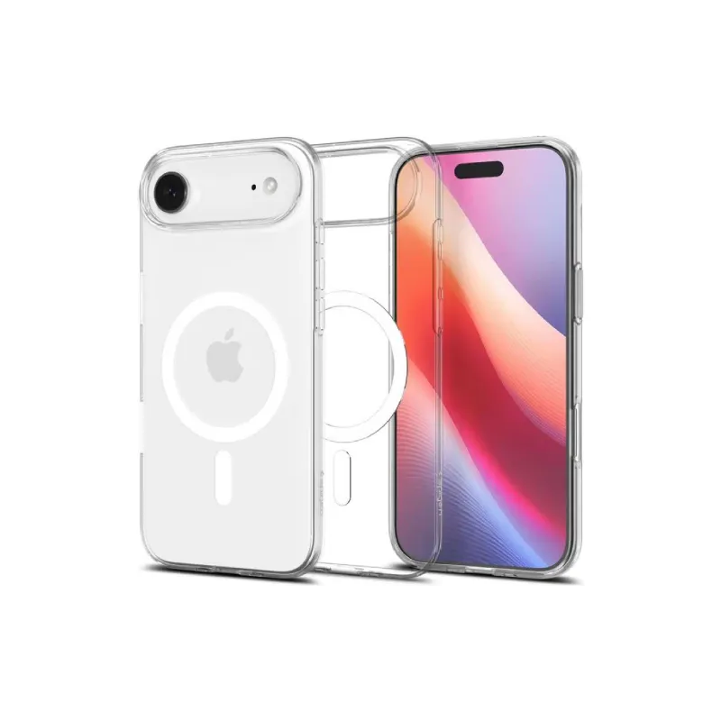 Чохол Spigen Liquid Crystal MagFit (ACS10395), для Apple iPhone 17 Air, Clear White