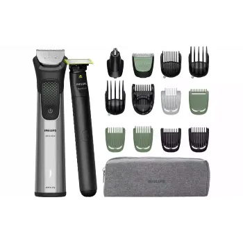 ماكينة تشذيب شعر الجسم والمناطق الحساسة Philips Series 9000, Gray (MG9535/15)