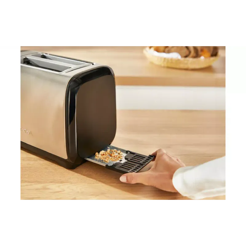 Toaster Tefal (TT5S1DE0), 850 W, Black