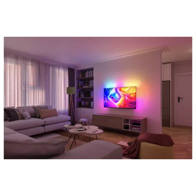 Телевизор Philips 55" 4K UHD/IPS /Titan OS Black (55PUS9010/12)