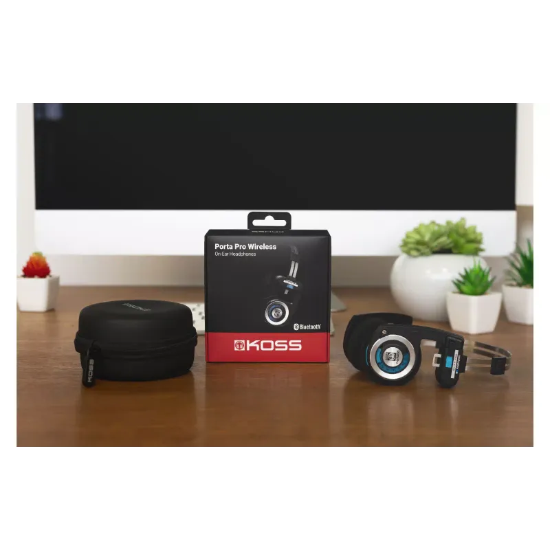Fones de ouvido Koss On-Ear Koss Porta Pro, Black (197675.102)