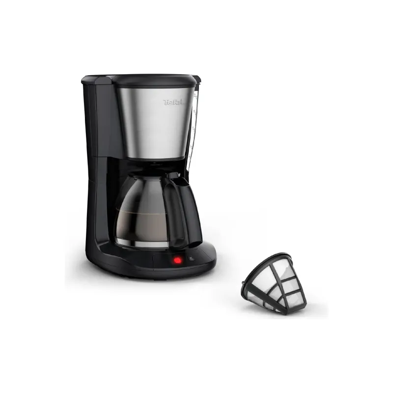 Καφετιέρα με σταγόνες Tefal Subito, Black/Silver (CM5S1DE0)