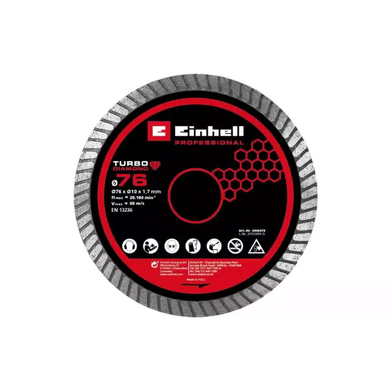 Gyémánt korong Einhell TP-CO 18/76-C (4440470)