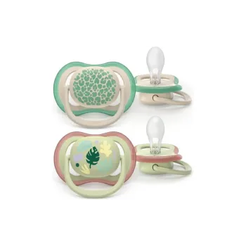 Пустышка Avent Ultra Air, 6-18 мес, 2 шт (SCF087/17)