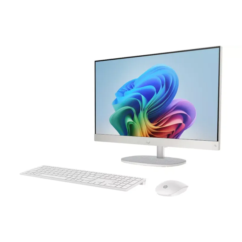 Ηλεκτρονικός υπολογιστής HP All-in-One, White (C31F5EA)