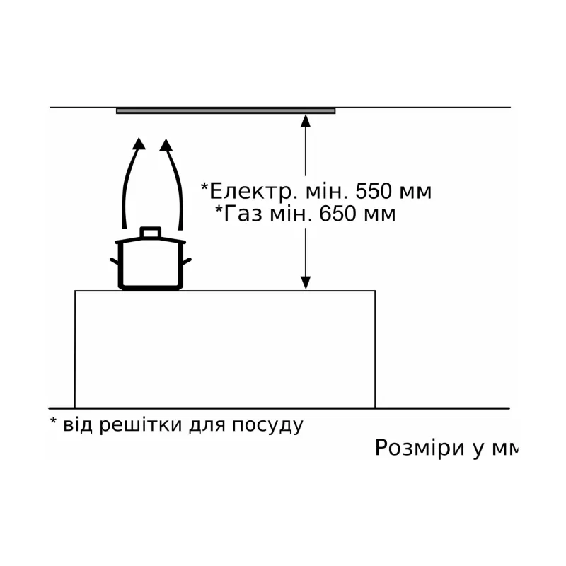 Built-in hood Bosch (DLN53AA70)