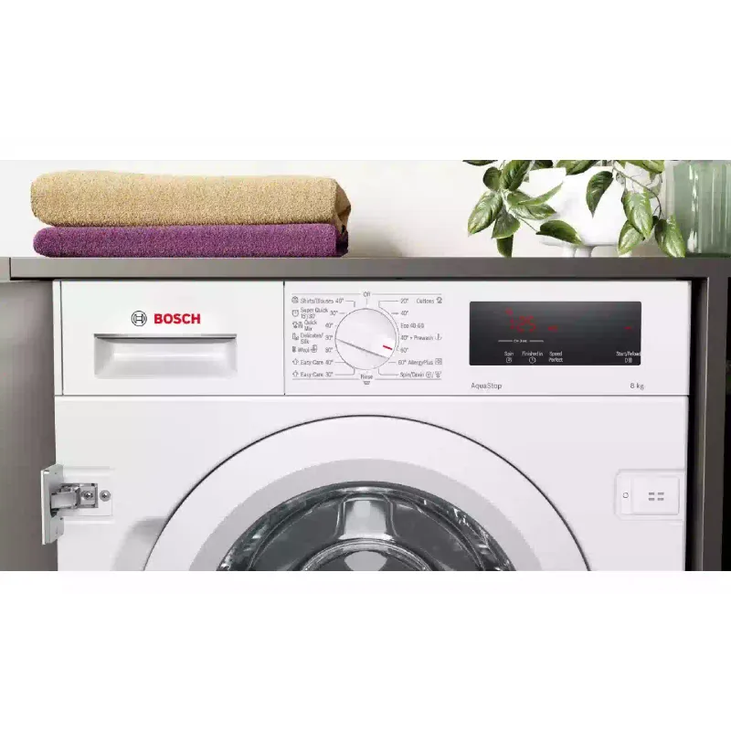 غسالة مدمجة Bosch, White (WIW24342EU)