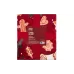 Плед Ardesto Christmas Flannel Имбирные Домики (ART0121PB), 160 х 200 см, полиэстер