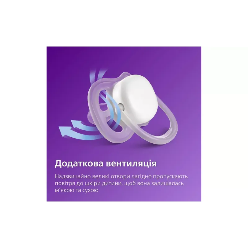 Пустышка Avent Ultra Air, 18+ мес, 2 шт (SCF349/24)