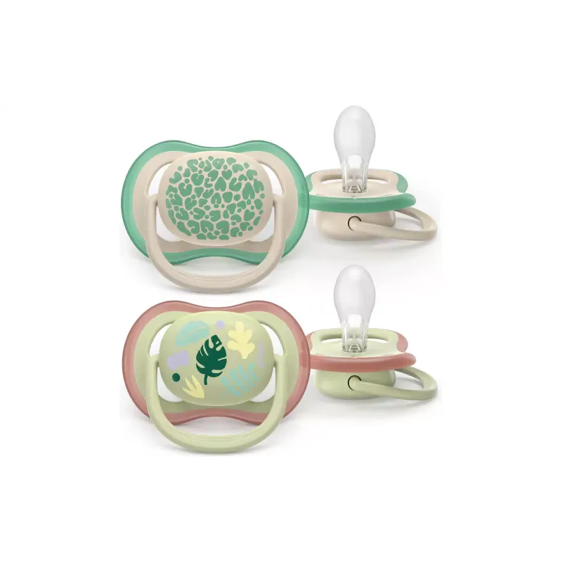 Пустышка Avent Ultra Air, 6-18 мес, 2 шт (SCF087/17)