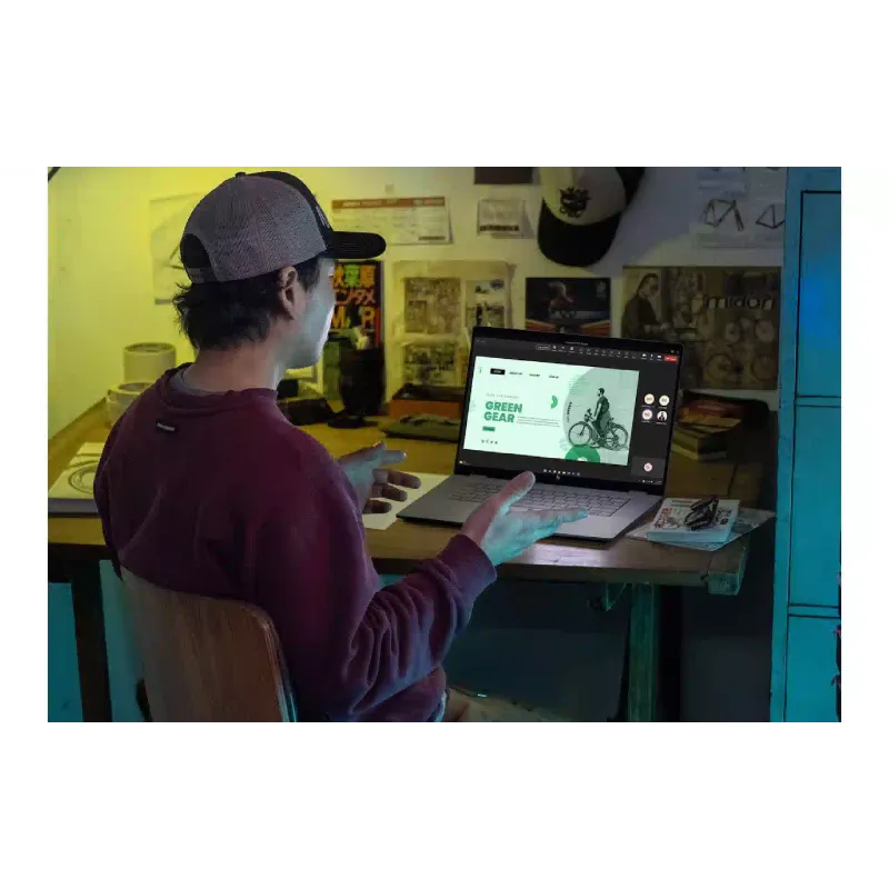 Φορητός υπολογιστής HP OmniBook X Flip x360 16-ar0001ua, Grey (C3VD2EA)