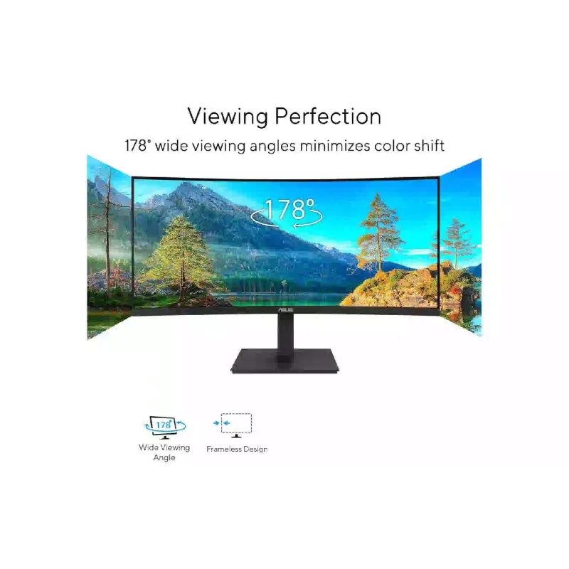 شاشة Asus VA34VCPSR (90LM08JJ-B02170)