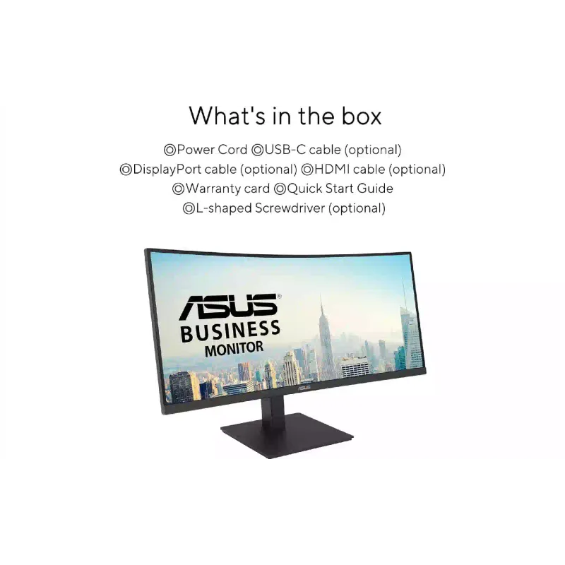 شاشة Asus VA34VCPSR (90LM08JJ-B02170)