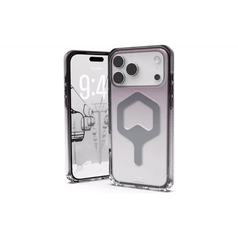 Чохол для смартфона UAG Plyo MagSafe (11453011404G), для Apple iPhone 17 Pro Max, Black/Clear