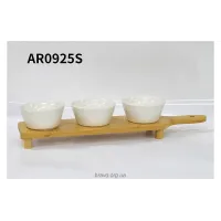 A set of sauce boats on a stand Ardesto (AR0925S), 110 ml A set of sauce boats on a stand Ardesto (AR0925S), 110 ml