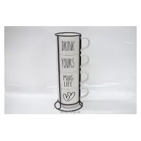 A set of cups on a stand Ardesto (AR3095S), 320 ml A set of cups on a stand Ardesto (AR3095S), 320 ml