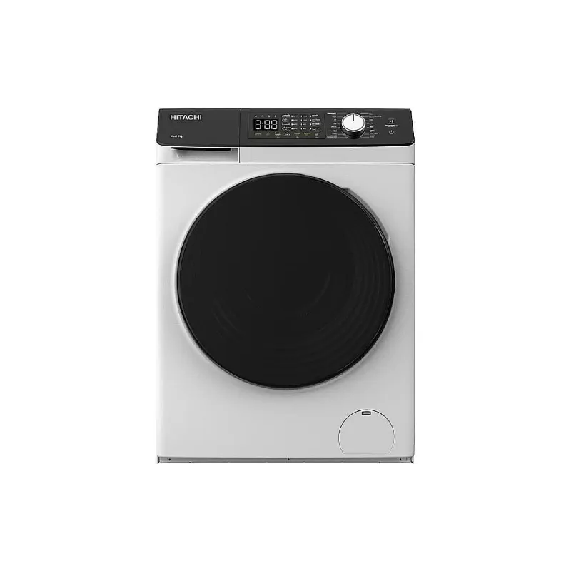 غسالة ومجفف Hitachi, White (BD-D802HVOW)