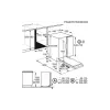 Máquina de lavar louça embutida Electrolux, Black (EEA71210L)