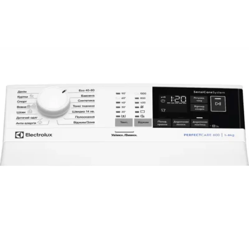 Washing machine Electrolux (EW6T406U), White