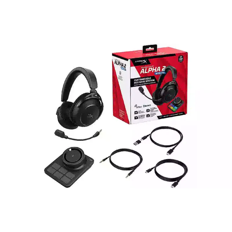 Fone de ouvido HyperX Cloud Alpha 2, Black (AJ5C7AA)