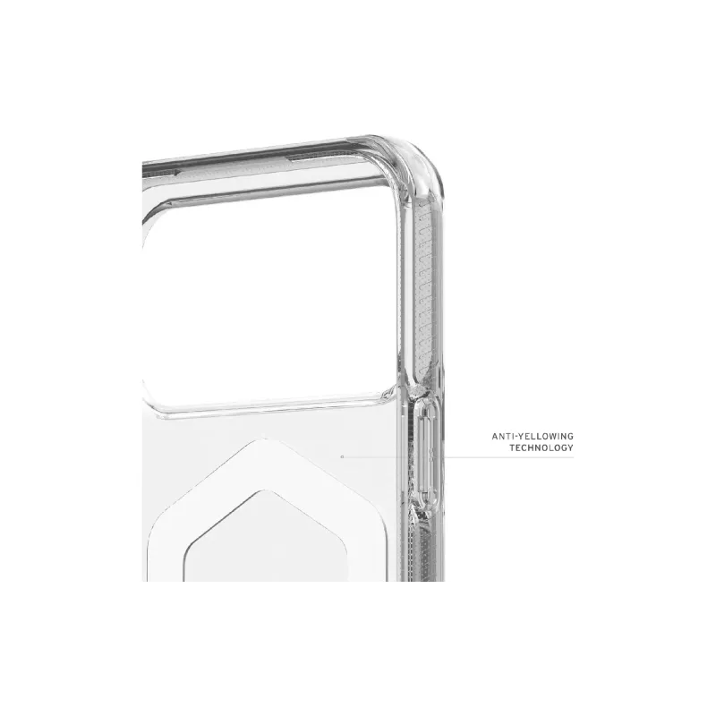Smartphone case UAG Plyo MagSafe (114530114341), for Apple iPhone 17 Pro Max, Ice/White