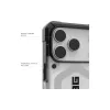 Smartphone case UAG Pathfinder Clear MagSafe (114551114333), for Apple iPhone 17 Pro, Ice/Silver