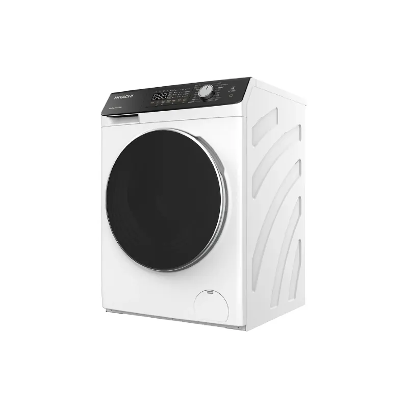 غسالة ومجفف Hitachi, White (BD-D802HVOW)