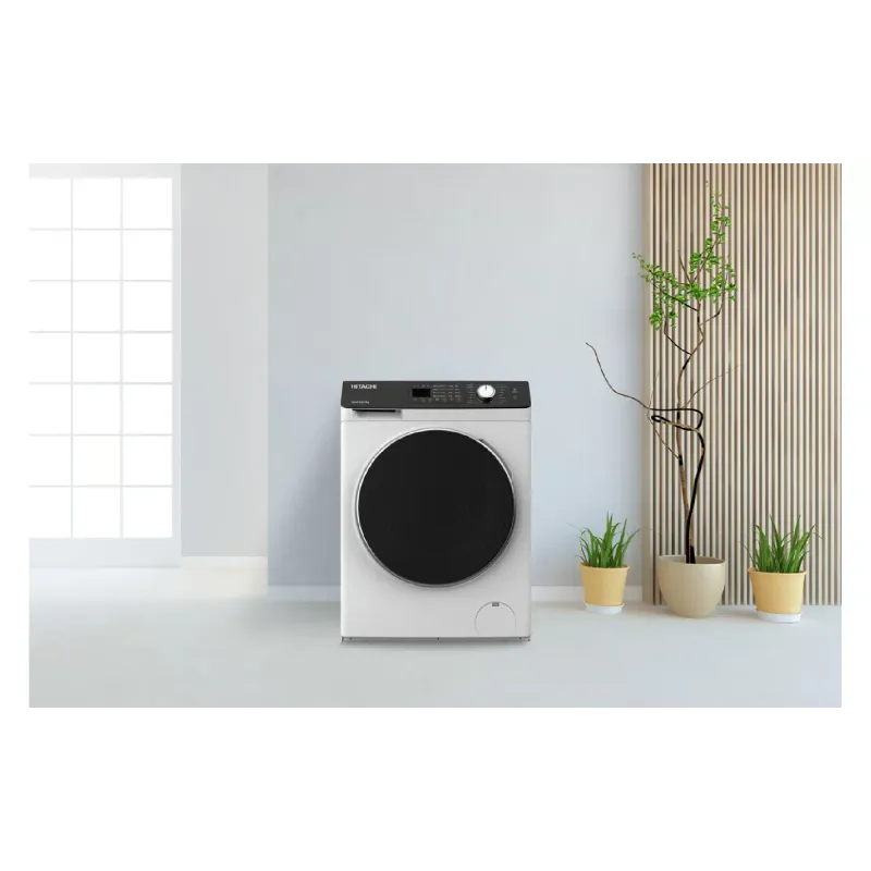 غسالة ملابس Hitachi, White (BD-802HVOW)