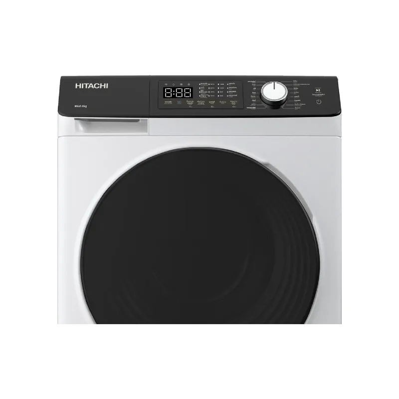 غسالة ملابس Hitachi, White (BD-802HVOW)