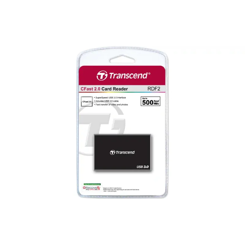 Кардрідер Transcend  Black (TS-RDF2)