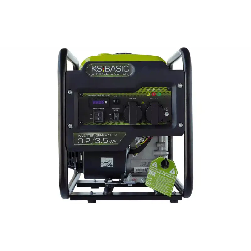 Генератор бензиновий інверторний ‎K&S Basic (KSB 35i), 3.5 кВт, 1 фаза, руч старт
