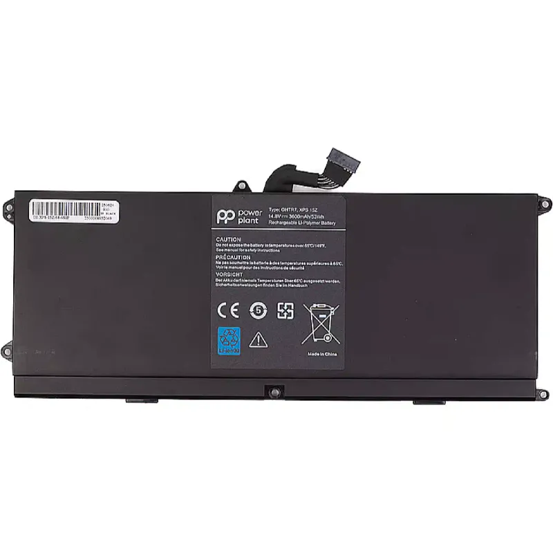 Акумулятор для ноутбука PowerPlant (NB440948), для Dell Inspiron XPS 15z (OHTR7) 14.8V 3600mAh