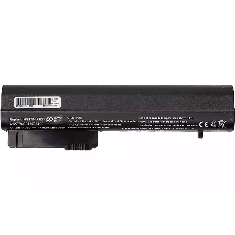 Акумулятор для ноутбука PowerPlant (NB460380), для HP EliteBook 2530p (HSTNN-DB22) 11.1V 4400mAh