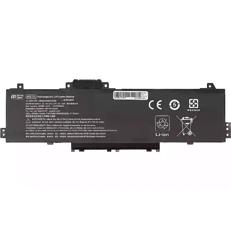 Акумулятор для ноутбука PowerPlant (NB462506), для HP 240 G10 Series (AE03XL) 11.55V 3600mAh