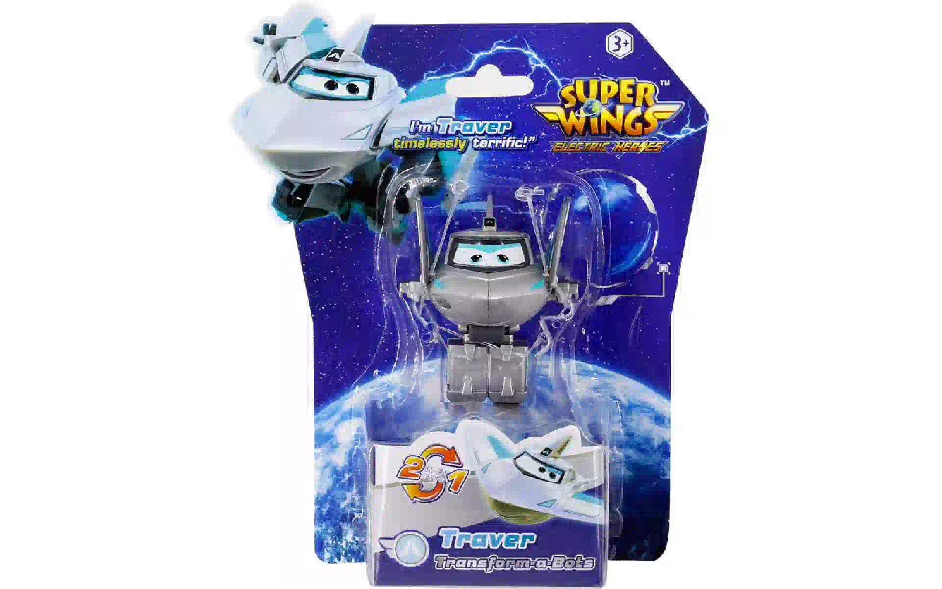 Transformatorfigur Super Wings Transform-a-Bots Traver (EU780032) Transformatorfigur Super Wings Transform-a-Bots Traver (EU780032)