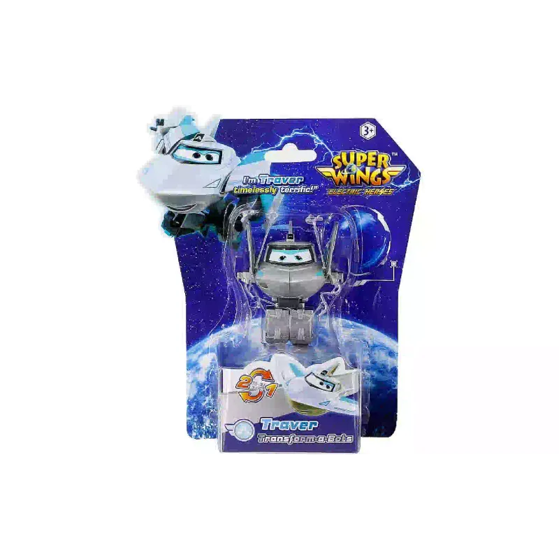 Фигура на трансформатор Super Wings Transform-a-Bots Traver (EU780032)
