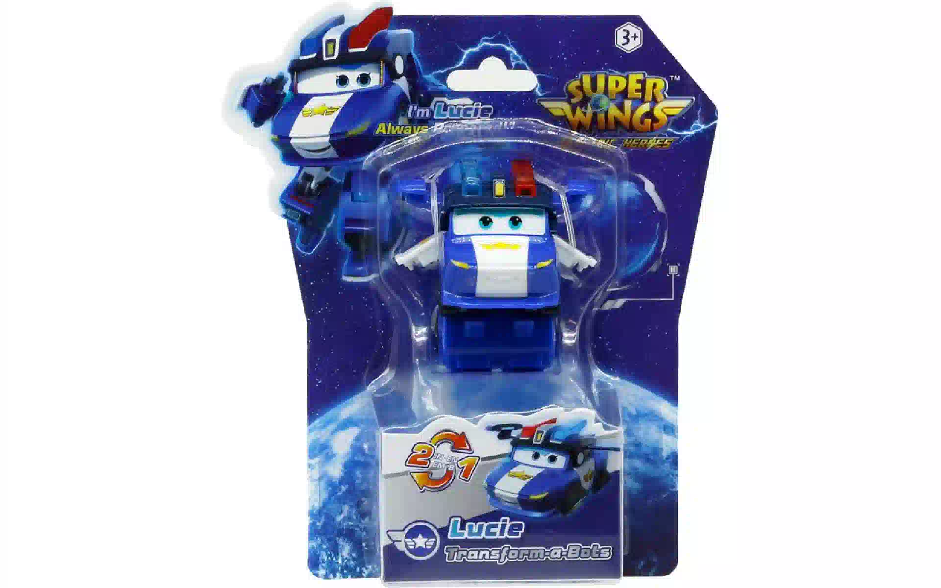 Transformatorfigur Super Wings Transform-a-Bots Lucie (EU780035) Transformatorfigur Super Wings Transform-a-Bots Lucie (EU780035)
